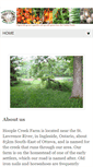 Mobile Screenshot of hooplecreekfarm.ca