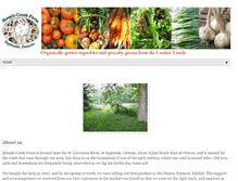 Tablet Screenshot of hooplecreekfarm.ca